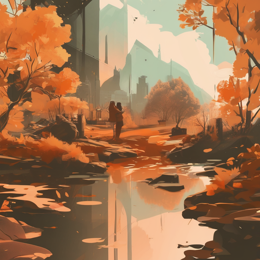 frost village scene