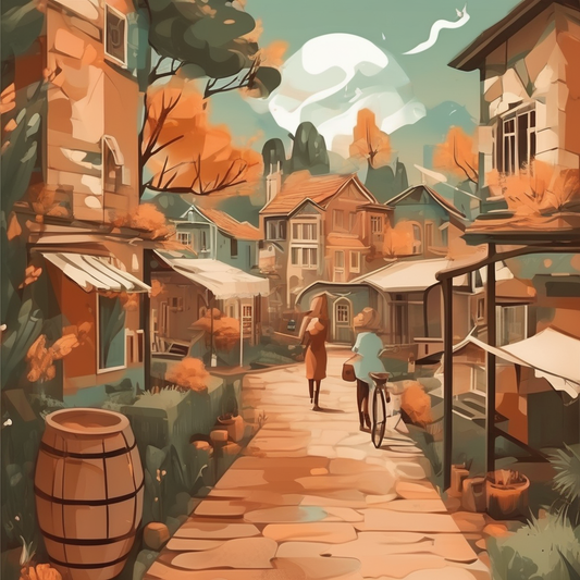 village artwork