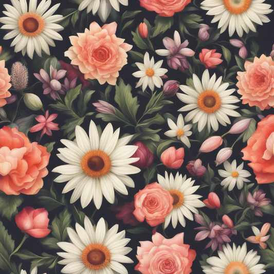 daisy FLOWER ARTWORK