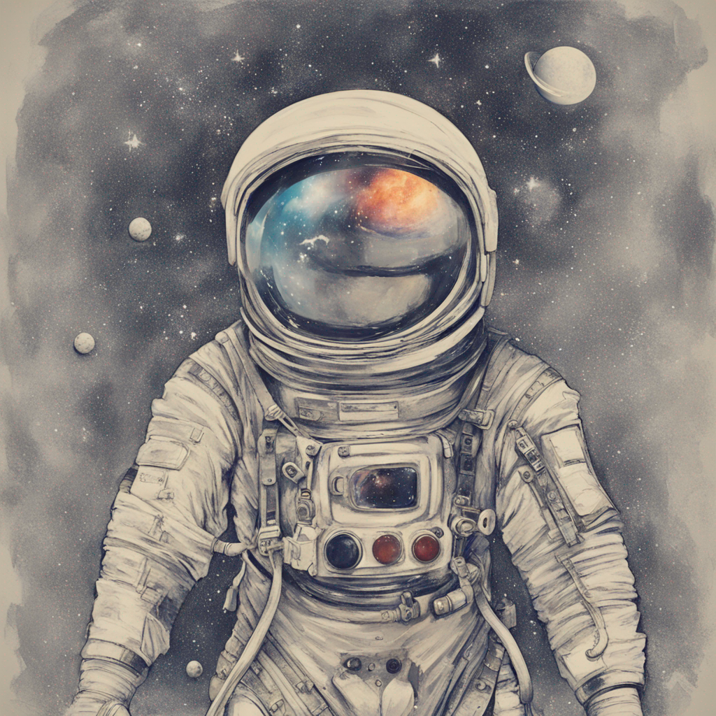 SPACE MAN ARTWORK