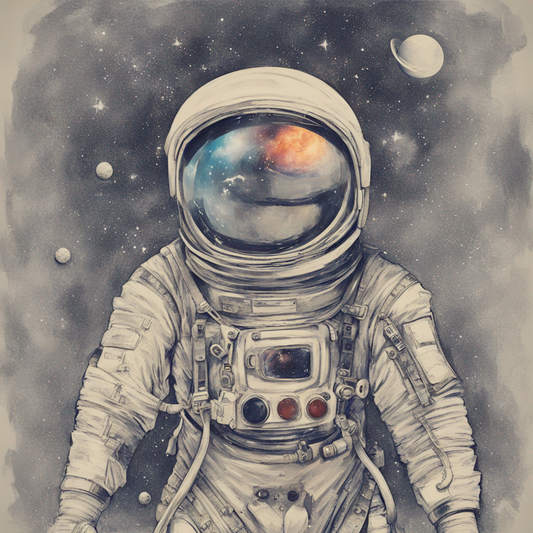 SPACE MAN ARTWORK