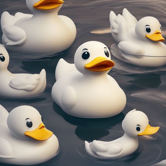 3D DIGITAL  DUCK ARTWORK